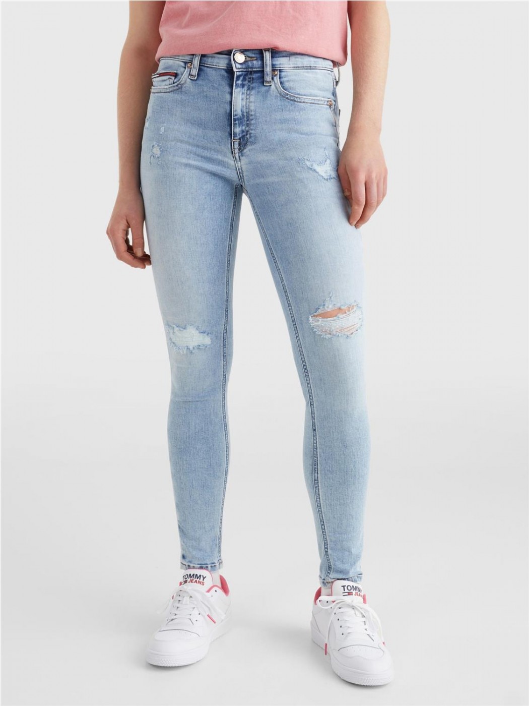 PANTALON VAQUERO TOMMY JEANS MUJER NORA SKINNY ANKLE