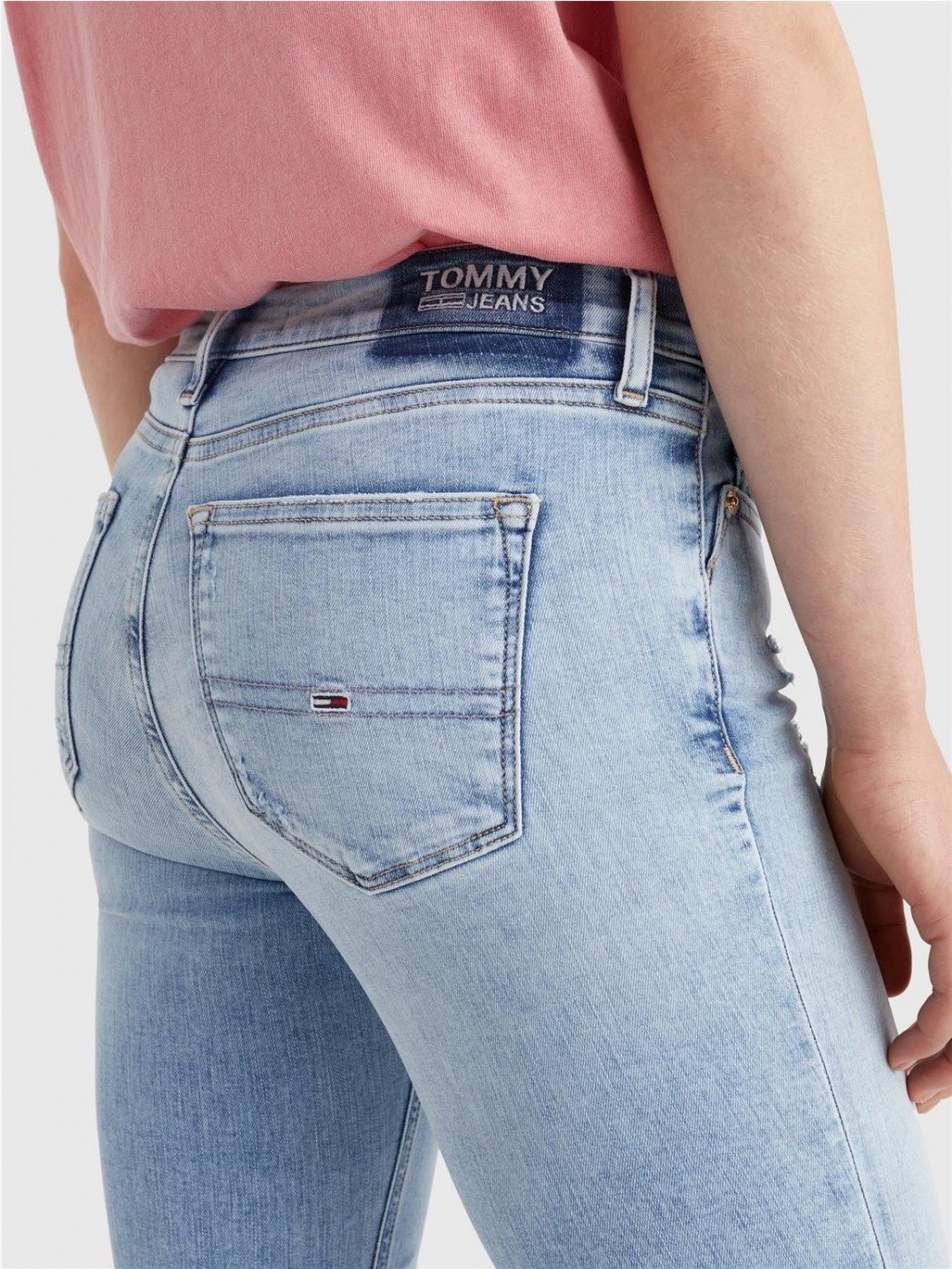 PANTALON VAQUERO TOMMY JEANS MUJER NORA SKINNY ANKLE