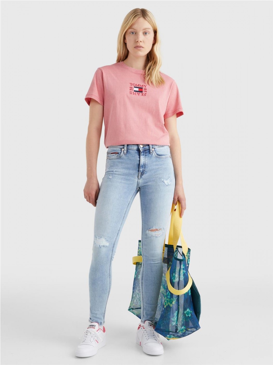 PANTALON VAQUERO TOMMY JEANS MUJER NORA SKINNY ANKLE