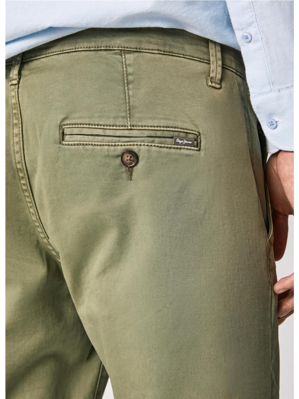 PANTALON CHINO PEPE JEANS HOMBRE VERDE CHARLY