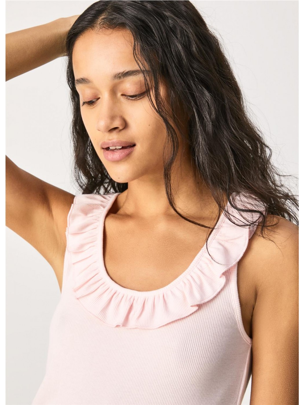 T-shirt Pepe Jeans Gris Femme - Taille XS - Neuf Avec étiquettes - Coton, Coupe Classique