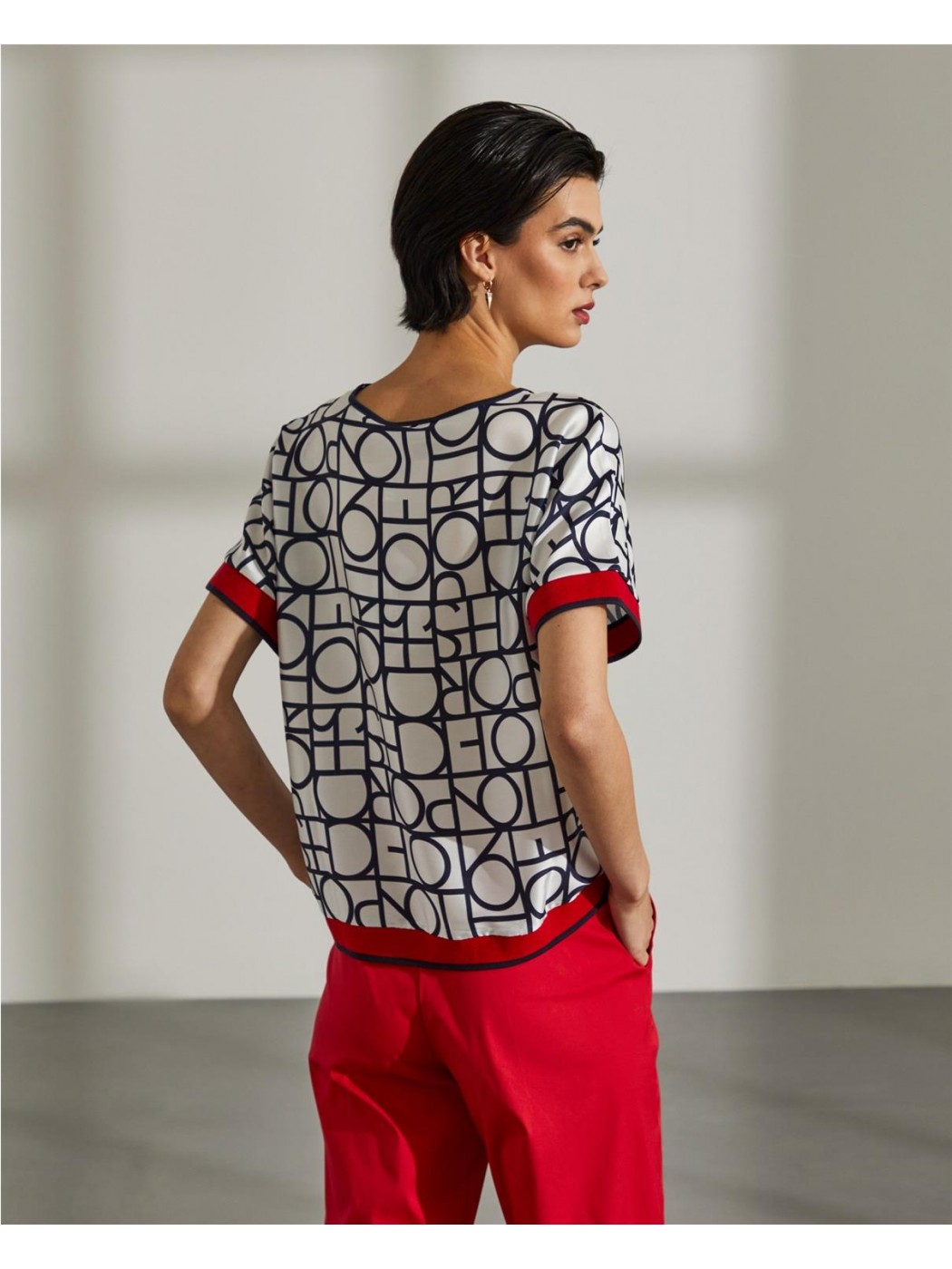 BLUSA LION OF PORCHES MUJER LETRAS
