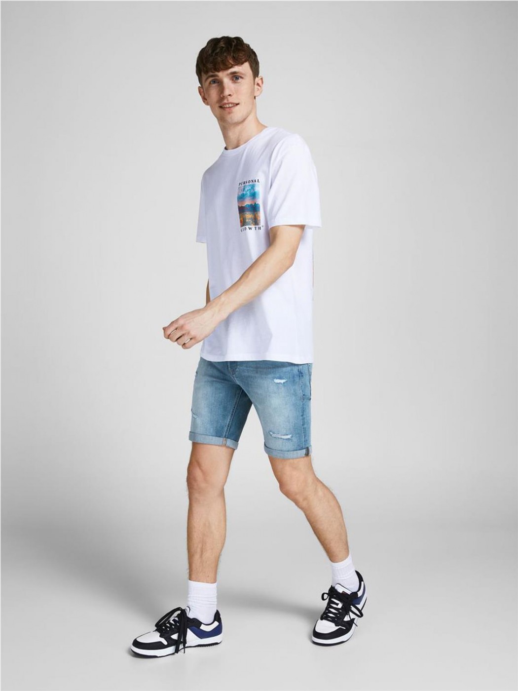 Bermuda Denim Hombre Jack \u0026 Jones 12166861 JJRICK JJORIGINAL SHORTS AGI 003