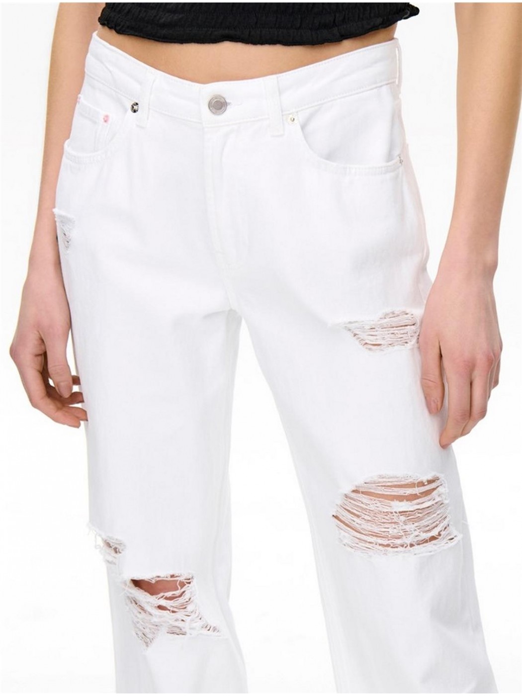 PANTALON VAQUERO ONLY MUJER ONLDAD REG WHITE