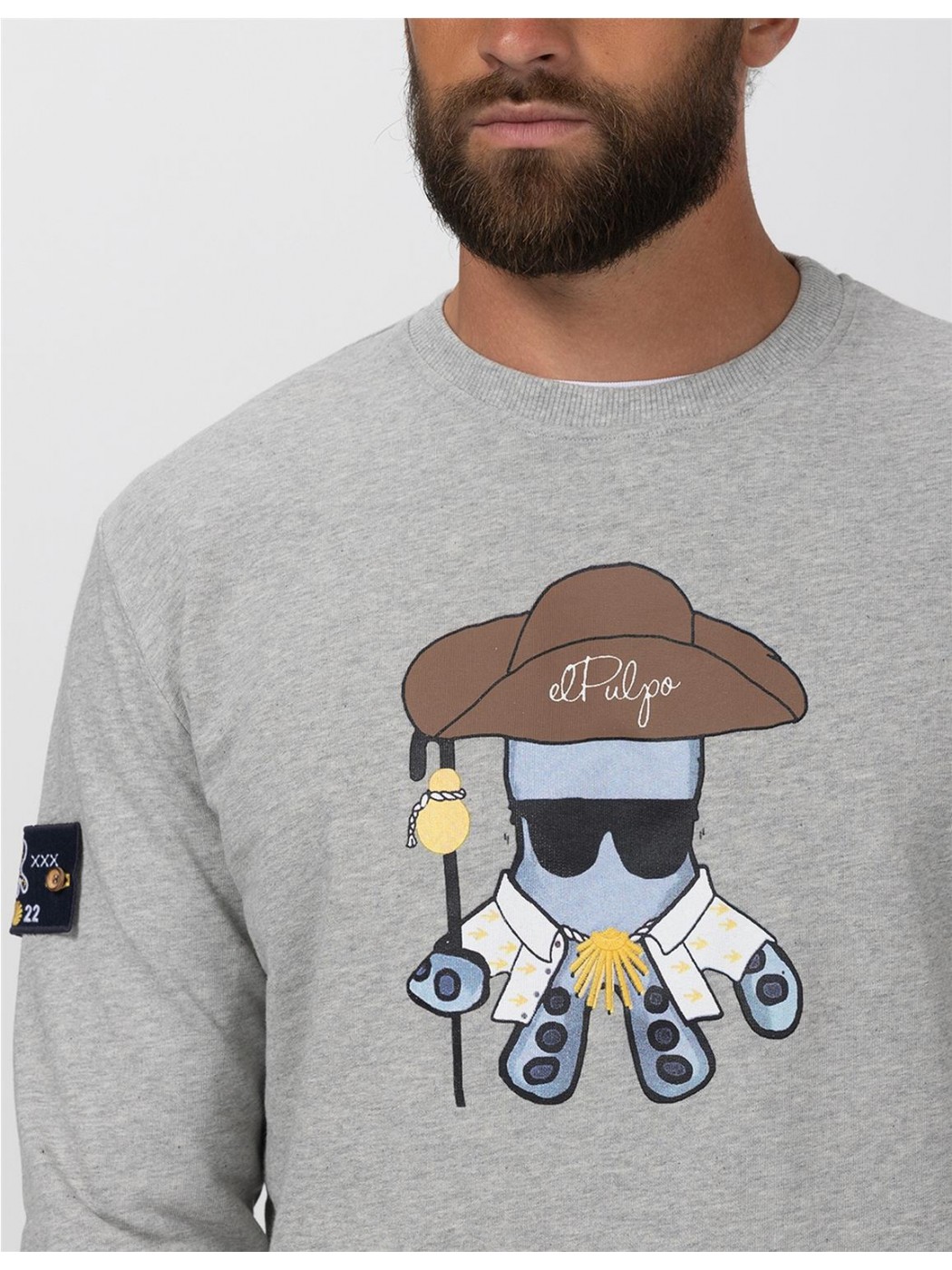 SUDADERA EL PULPO CAMINO DE SANTIAGO KM 92