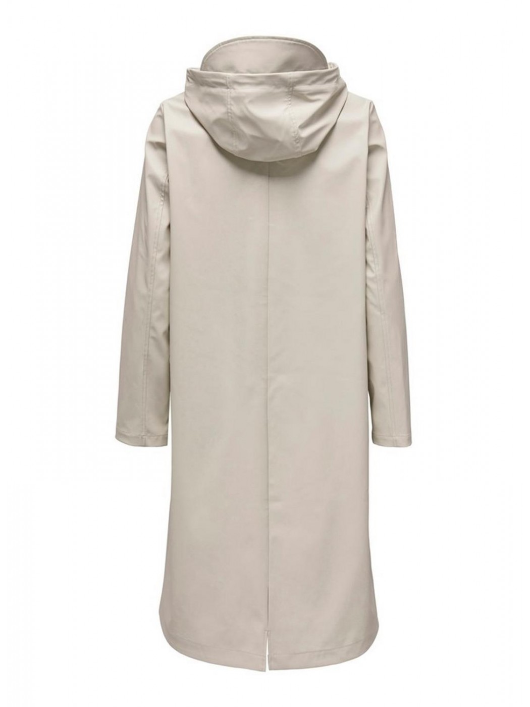 ONLY MUJER BEIGE LONG RAINCOAT