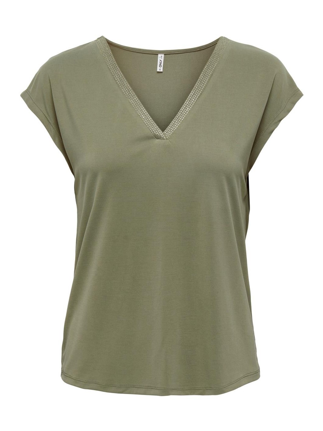 CAMISETA CUELLO PICO ONLY...