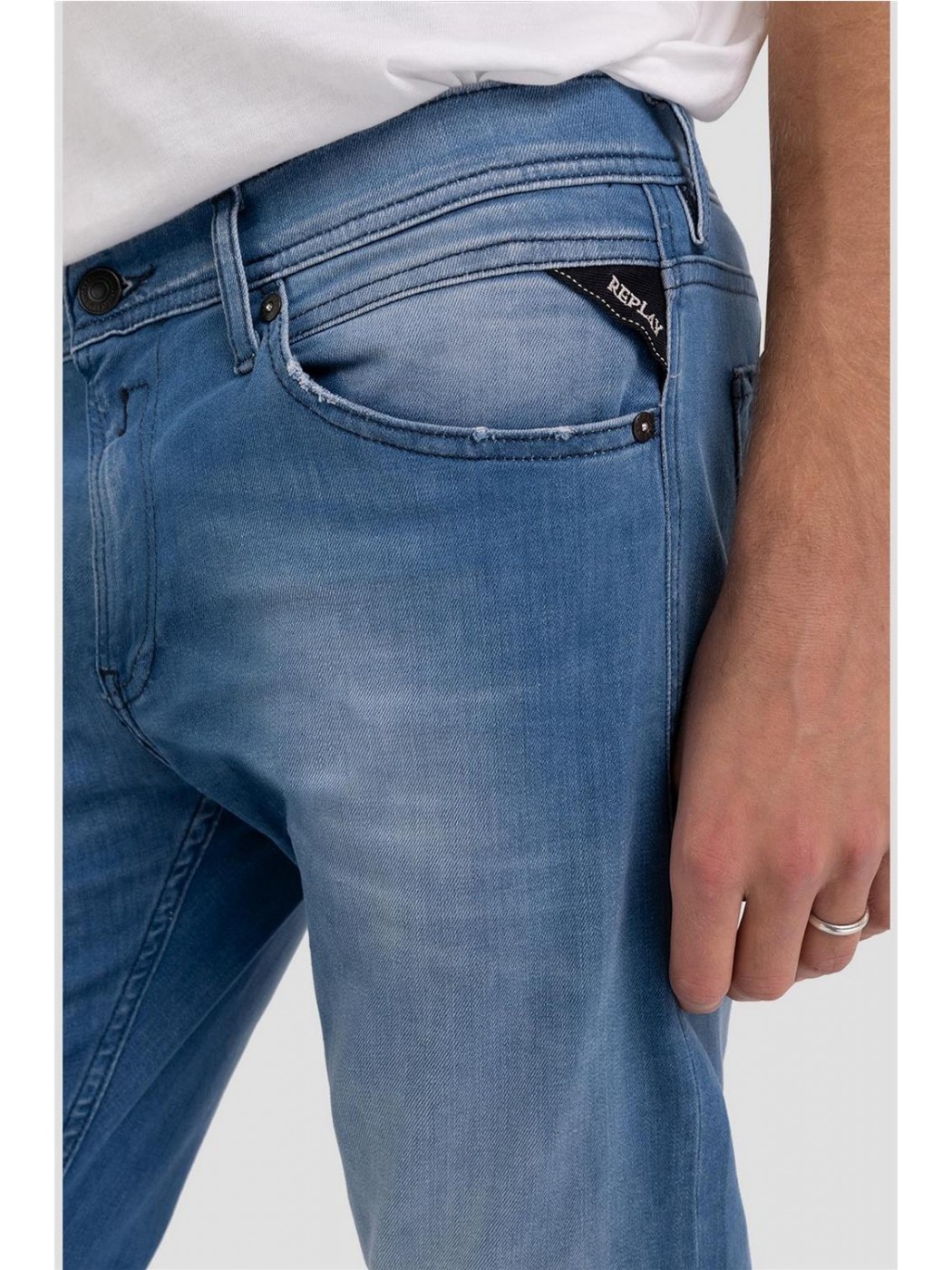 Tejano Replay roto Jondrill skinny para hombre