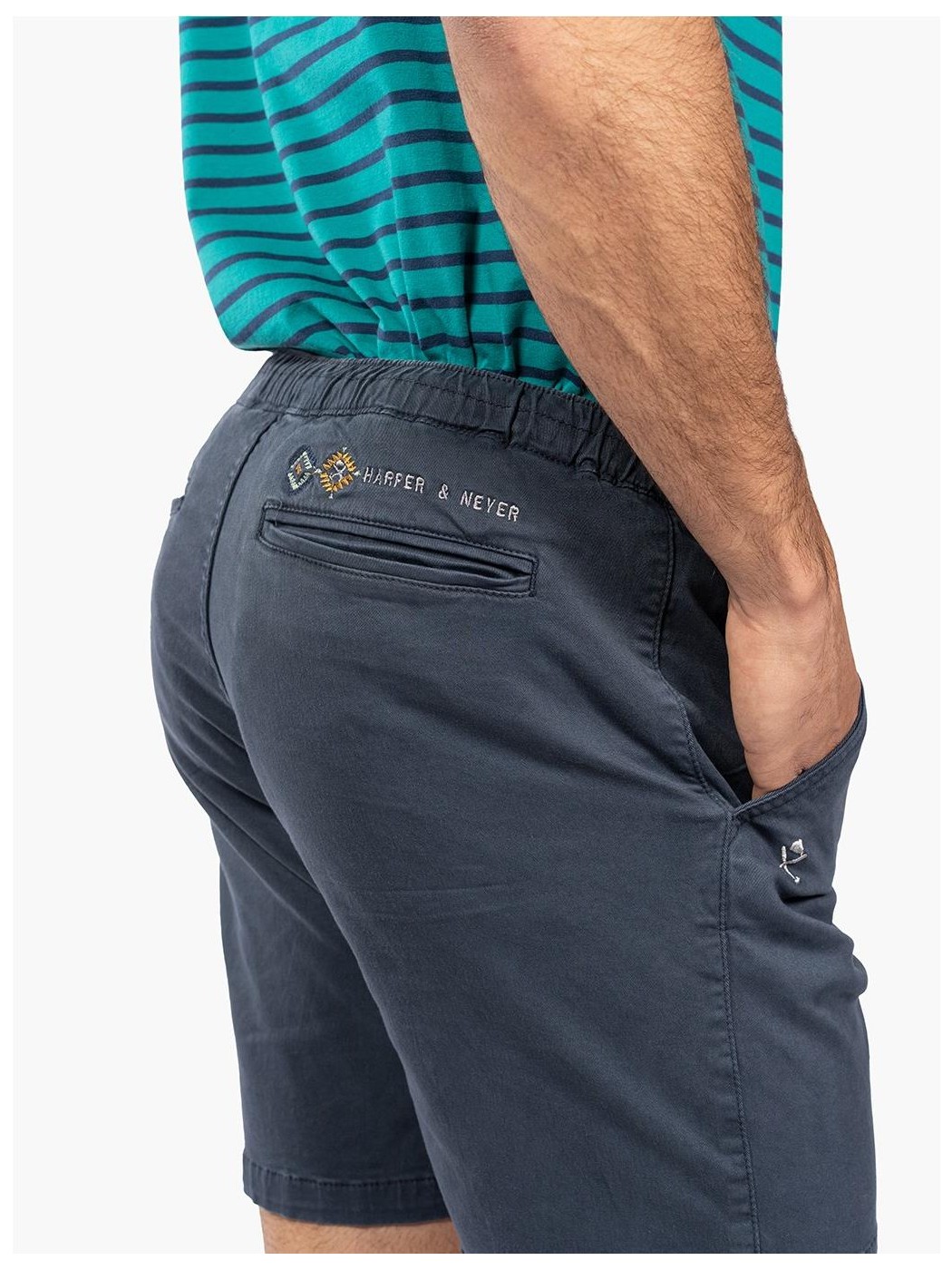 HARPER & NEYER New England Canottiera Uomo – Classica Con Logo Sul Petto - 2