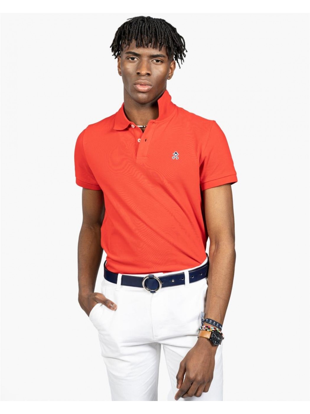 HARPER & NEYER Canottiera Uomo New England – Cotone Morbido Con Logo Sul Petto