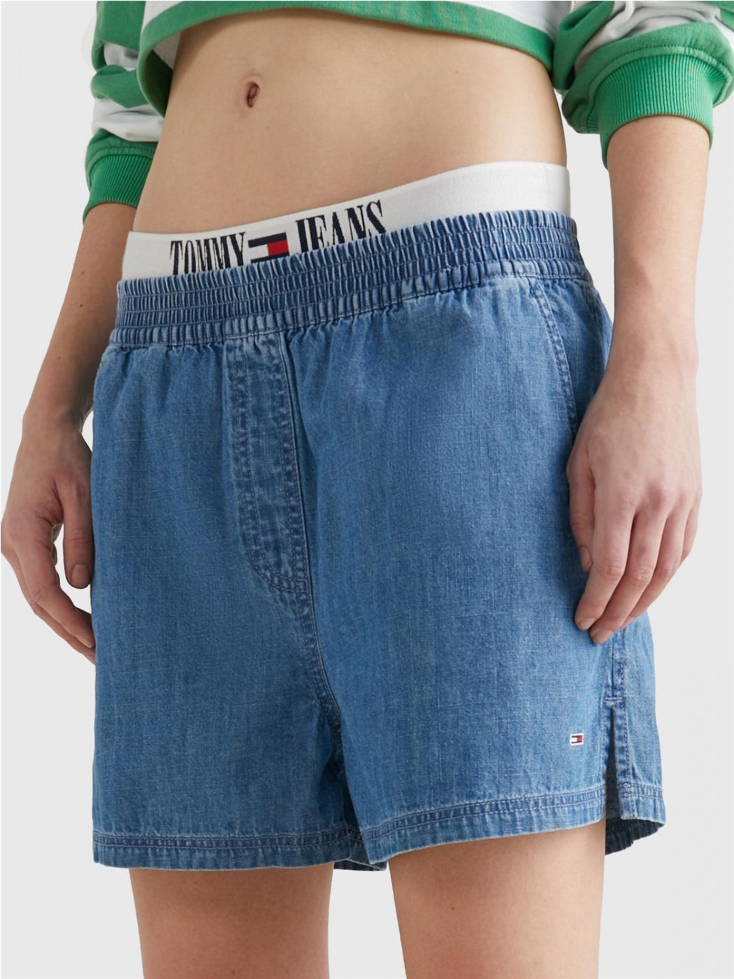 SHORT TOMMY JEANS MUJER...