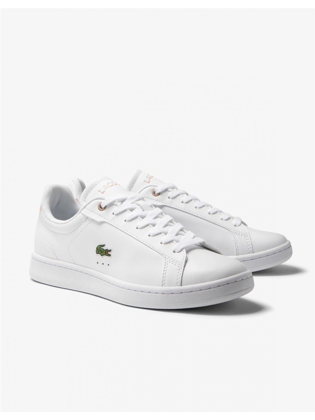 ZAPATILLAS LACOSTE MUJER CARNABY PRO LEATHER BLANCO