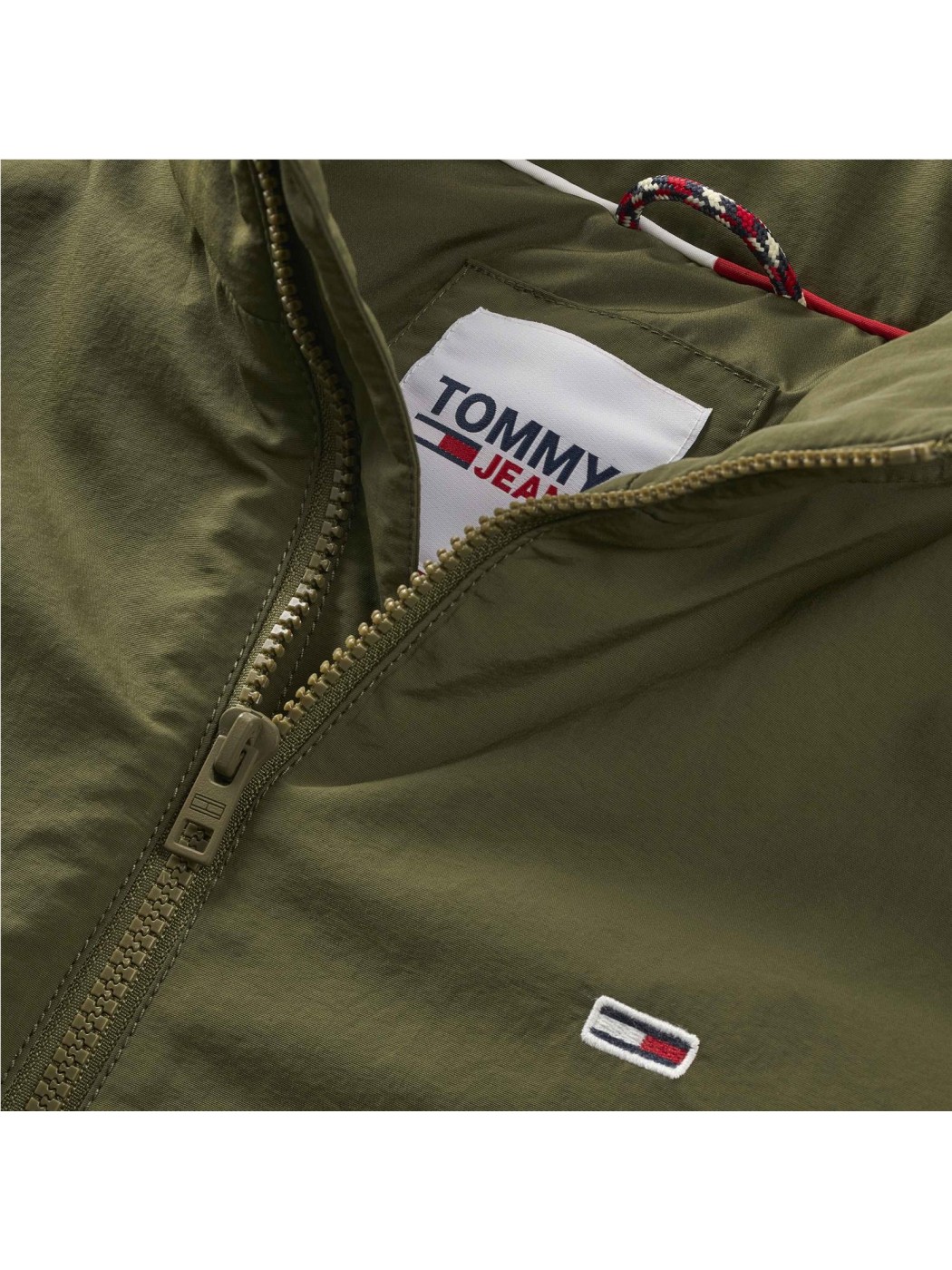 TOMMY JEANS - Chaqueta verde Essential Padded Hombre