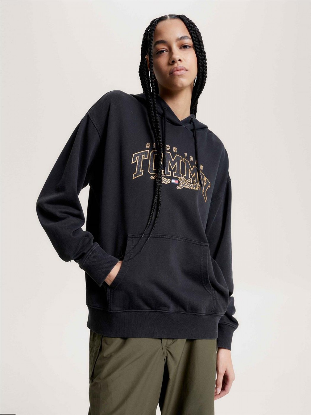 SUDADERA TOMMY JEANS MUJER...