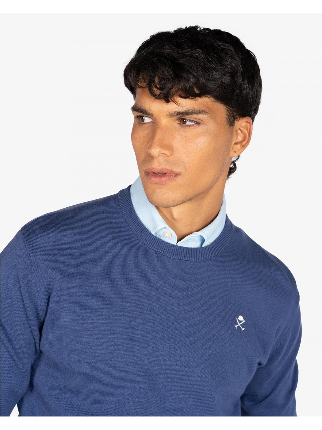 HARPER & NEYER Canottiera Uomo New England – Cotone Morbido Con Logo Sul Petto