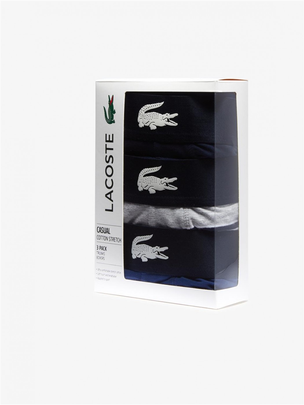 BOXER LACOSTE PACK 3 MULTI 2