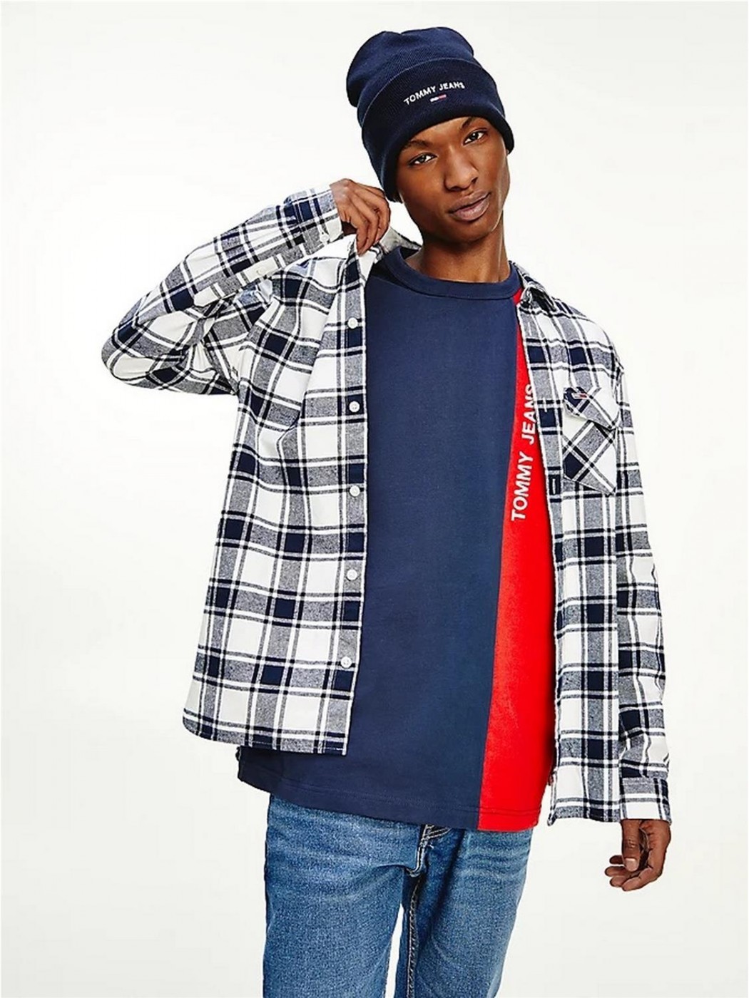 CAMISA TOMMY JEANS PLAID...