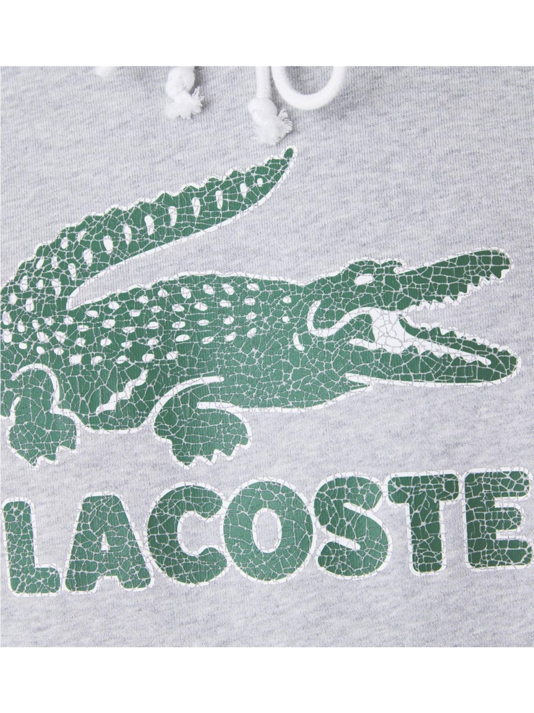 Sudaderas Lacoste Hombre | Sudadera de hombre en felpa de algodón con  cremallera e insignia con L tipo banderín Gris Vigoré « Portelamor
