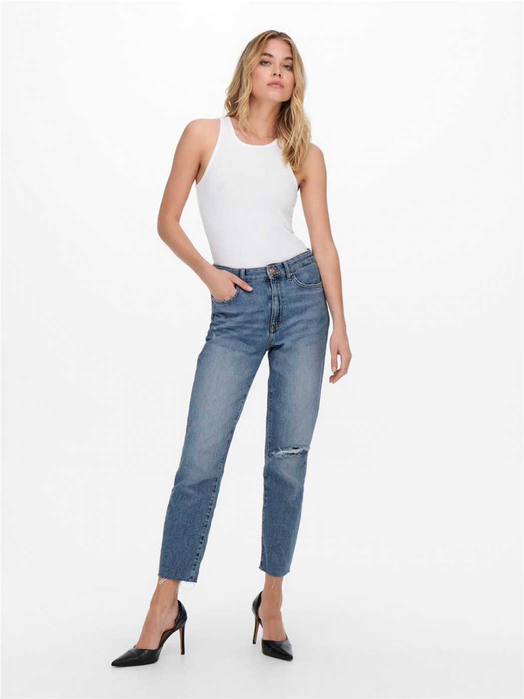PANTALON VAQUERO ONLY MUJER ONLEMILY STRAIGHT FIT