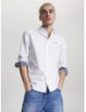 CAMISA BASICA TOMMY JEANS HOMBRE TJM CLASSIC OXFORD BLANCO