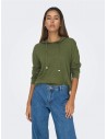 JERSEY CAPUCHA ONLY MUJER ONLCATA VERDE 2